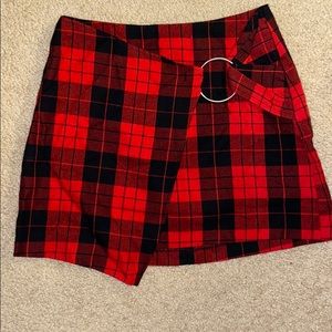 Plaid skirt
